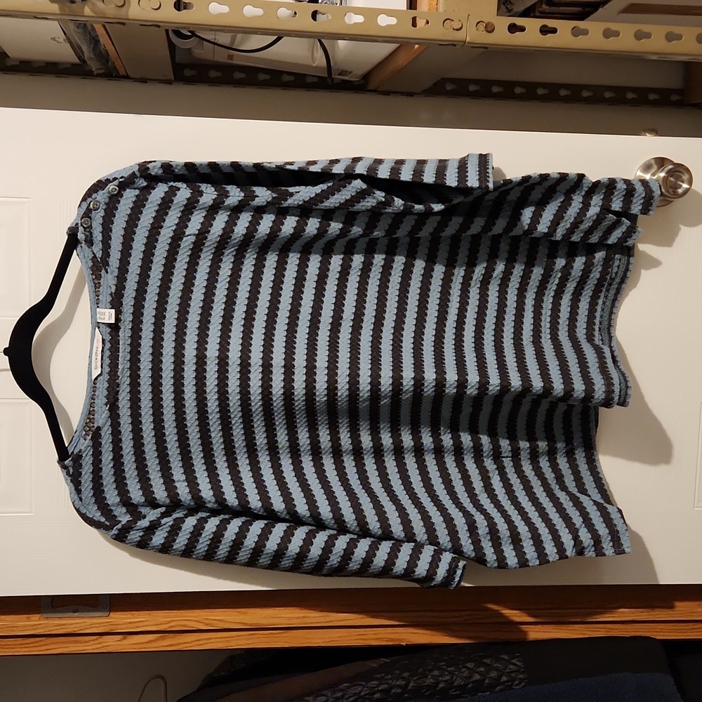 Isaac Mizrahi Live Stripe Top